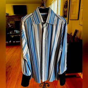 Pronti, long sleeve, French cuff, shirt, XXL